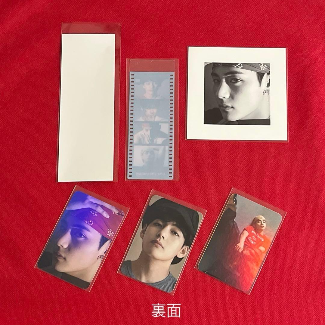 BTS ②ロングステッカー・ブックマーク・正方形両面フォト等♡V