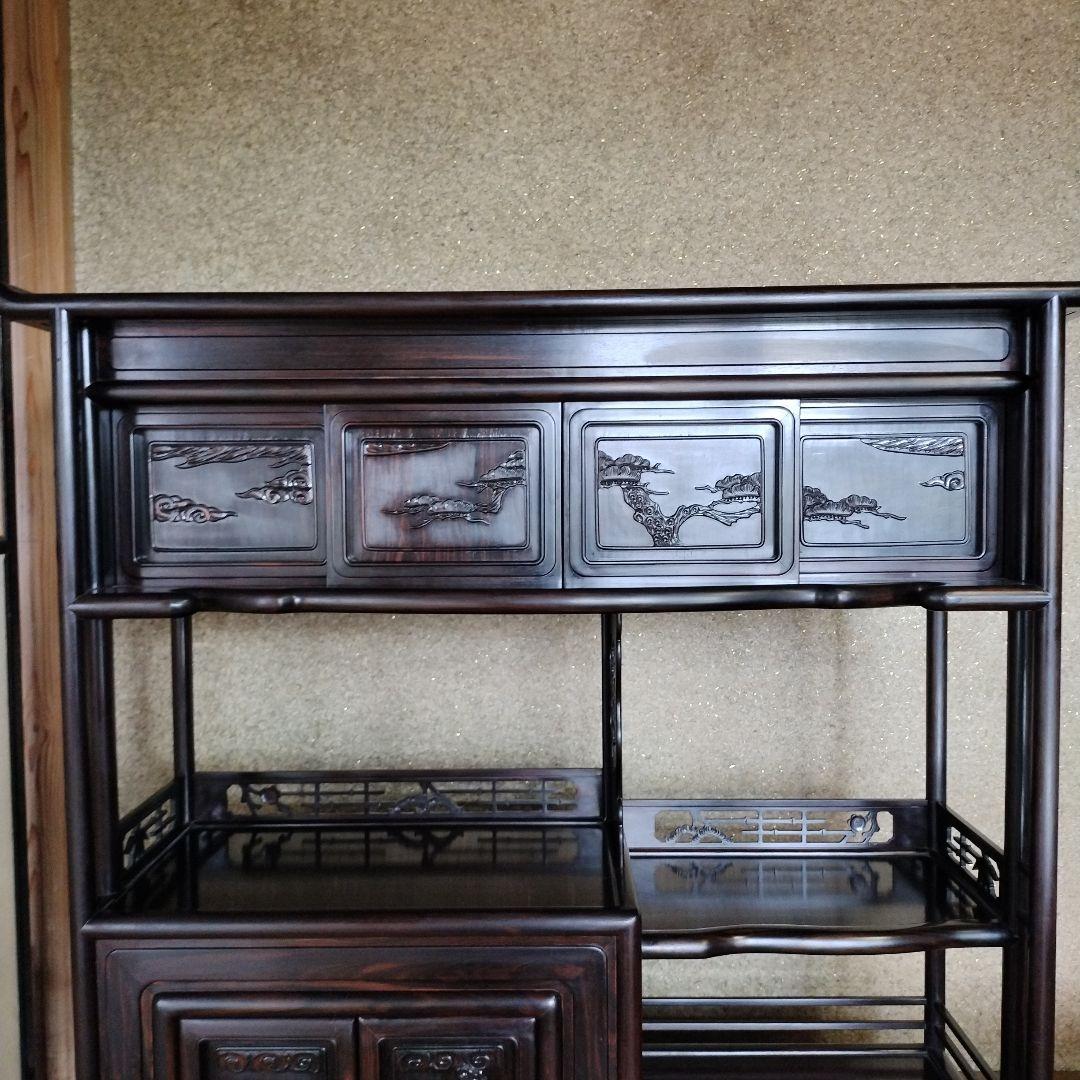 お引取りの方お値引き」茶棚 飾り棚