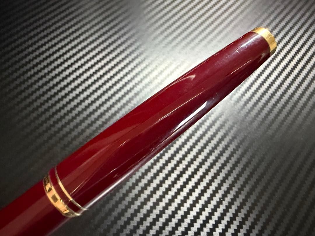 極美品 モンブラン No.221 ボルドー EF 極細字 万年筆 - メルカリ