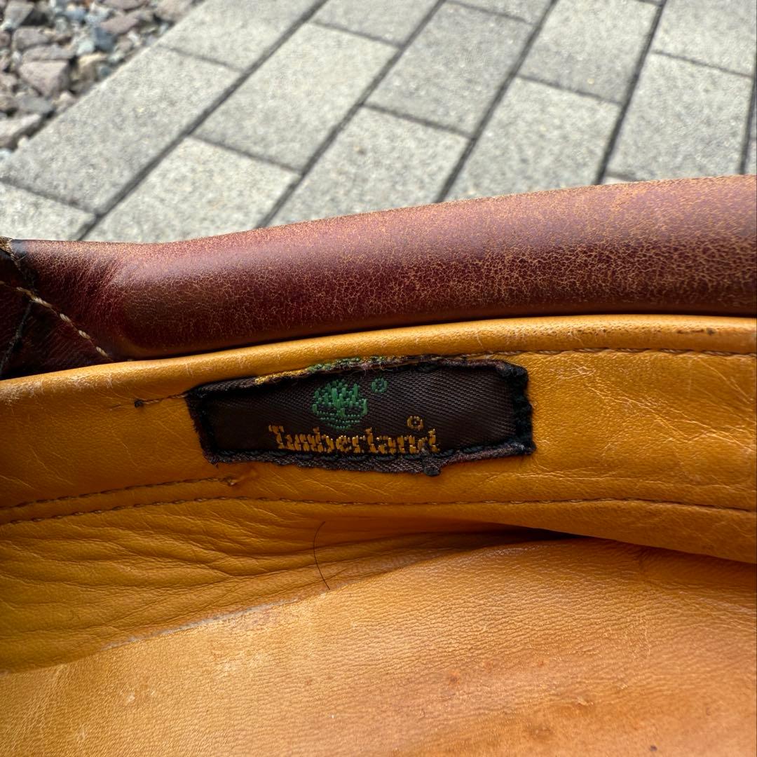 00s Timberland 3eye バーガンディ デッキシューズ us9.5