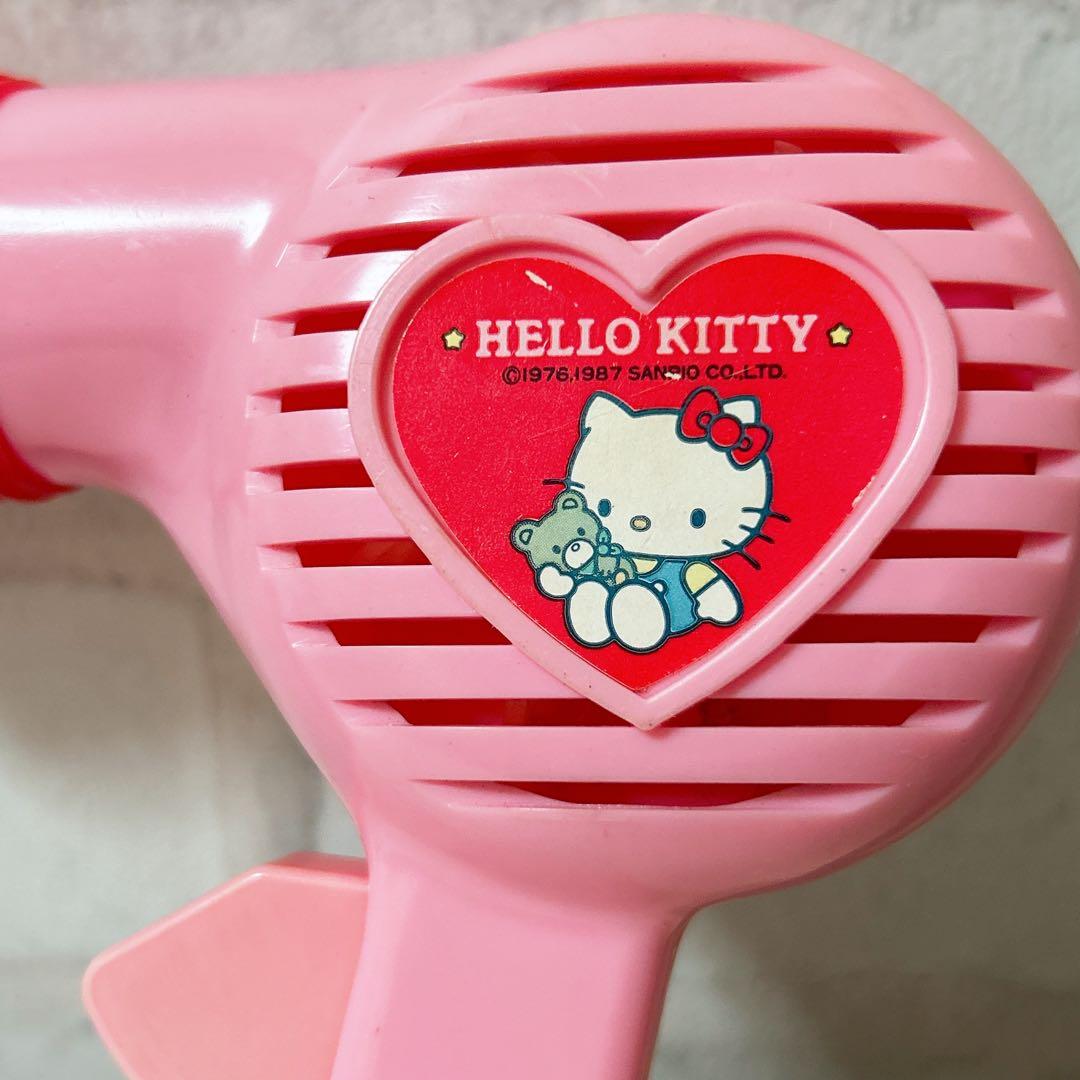 ハローキティ】1987年 手動ドライヤー おもちゃ - メルカリ