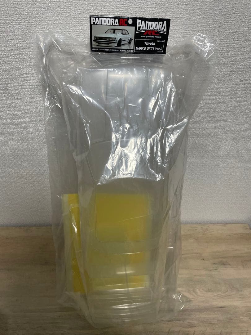 パンドラ トヨタ マーク2 71 ドリフト 1/10 ラジコン ボディレビン