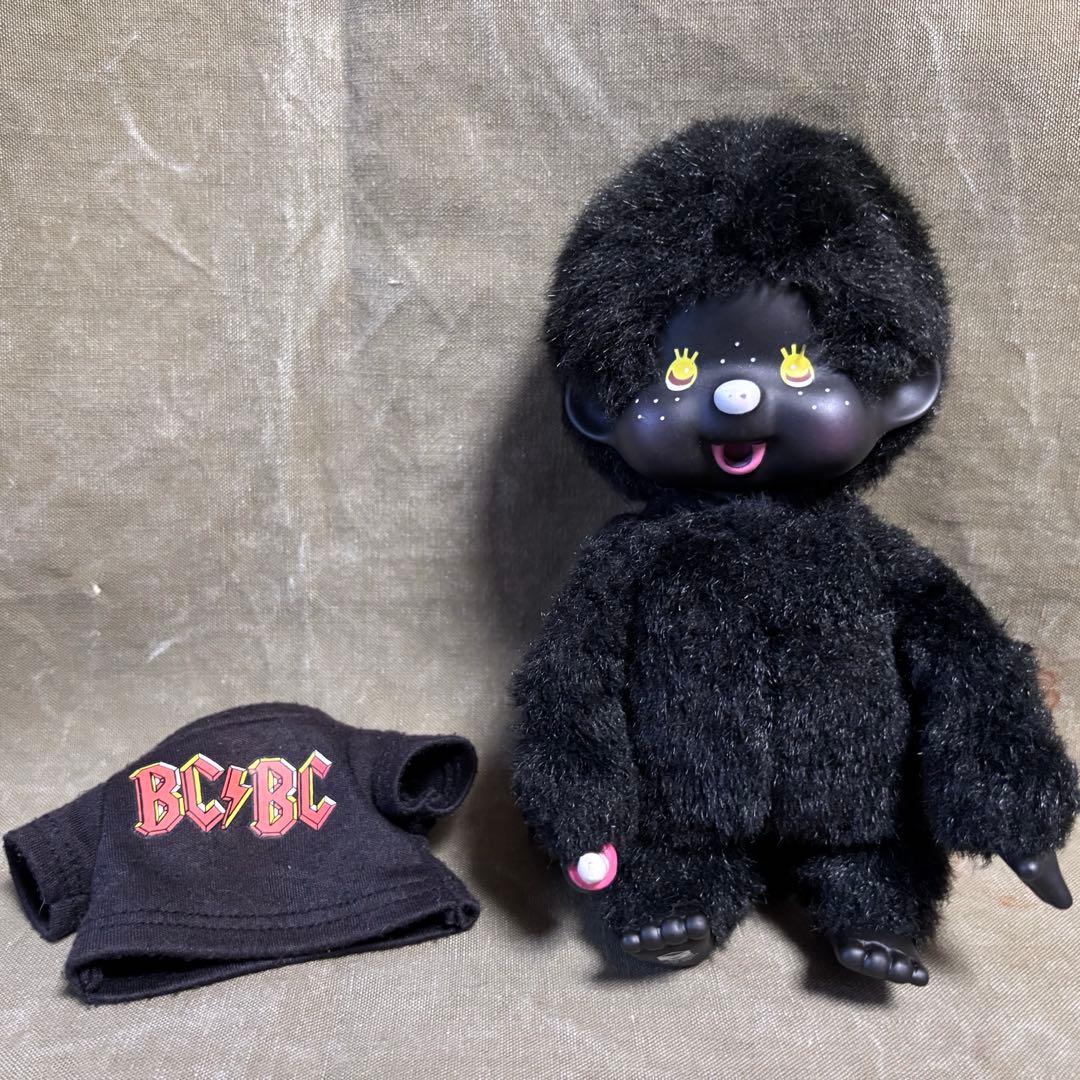 Bonchhichi ♡モンチッチ×FAMOUZ×atmos Tシャツ／黒S