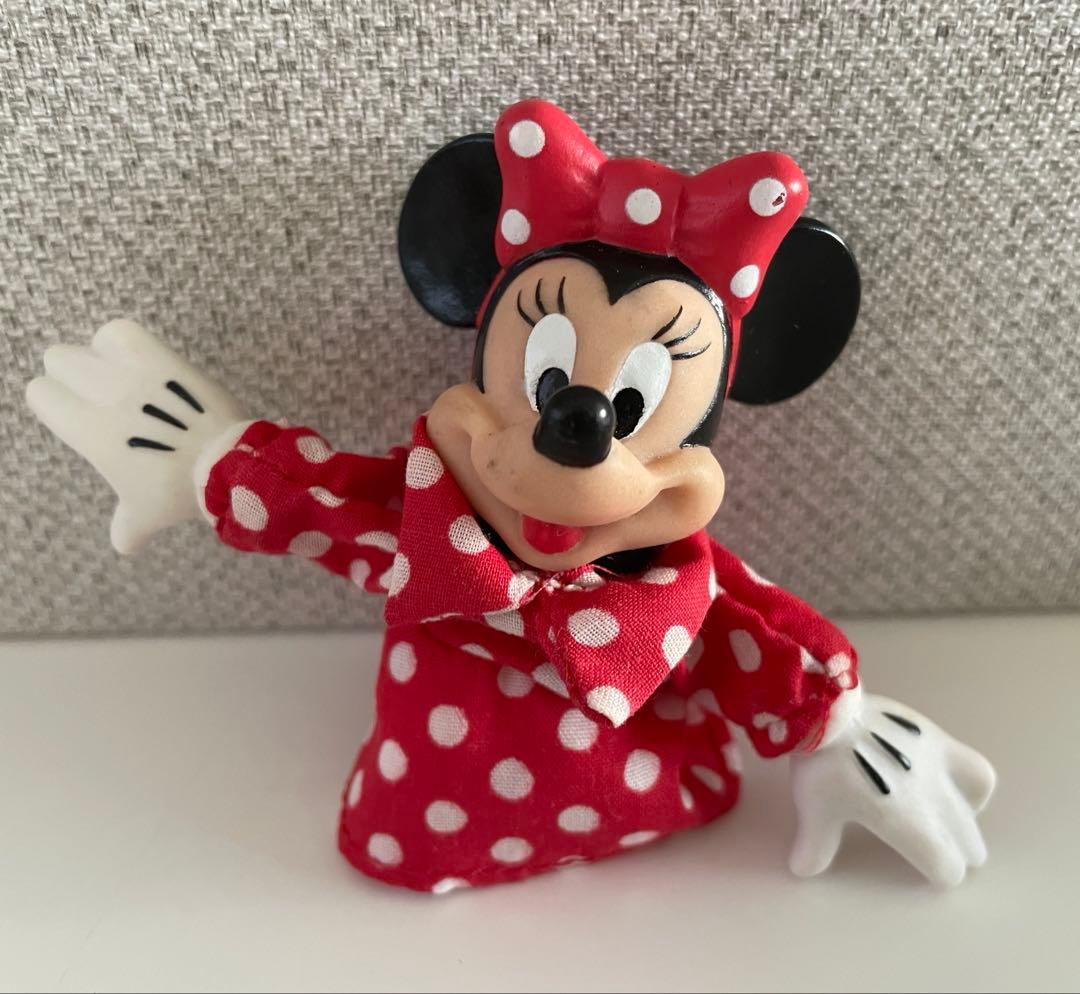 ディズニー指人形　ミッキー，ミニー，ドナルドダック、グーフィ，プルート5体セット