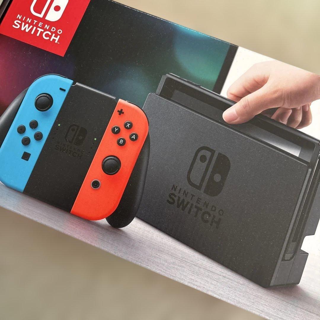 Nintendo Switch 本体【Joy-Conはジャンク】社外コントローラ