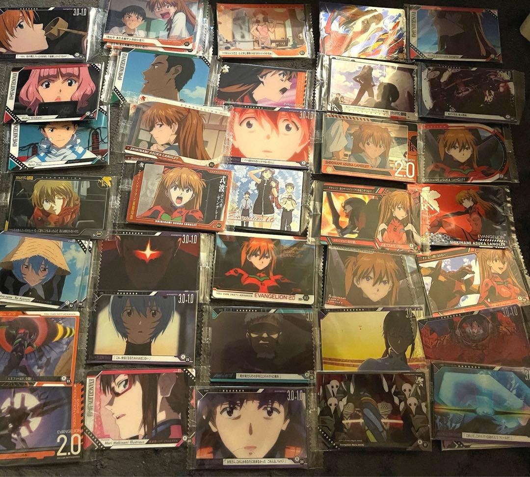 【貴重】エヴァンゲリオン ウエハース 大量 100枚近く