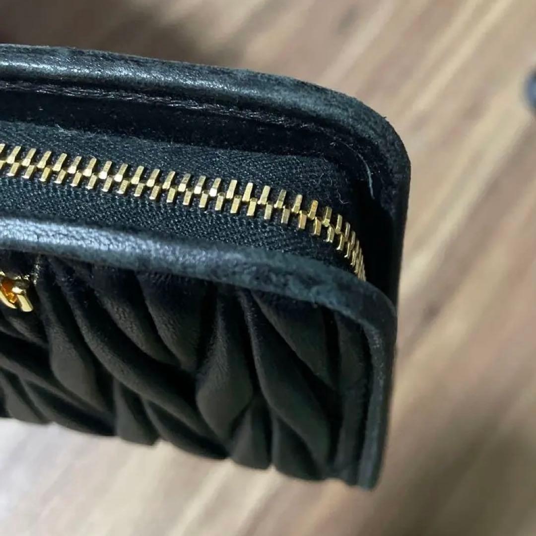 ミュウミュウ ミニウォレットケース 5ML013 MATELASSE