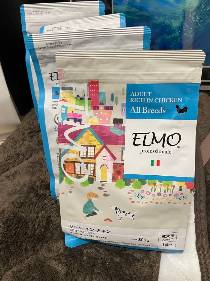 ELMO ドッグフード チキン 800g✖️4 - メルカリ