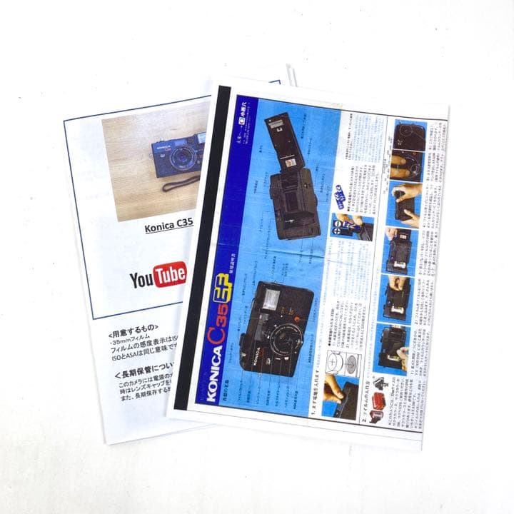 整備済、完動品/ コニカ Konica C35 EF 公式