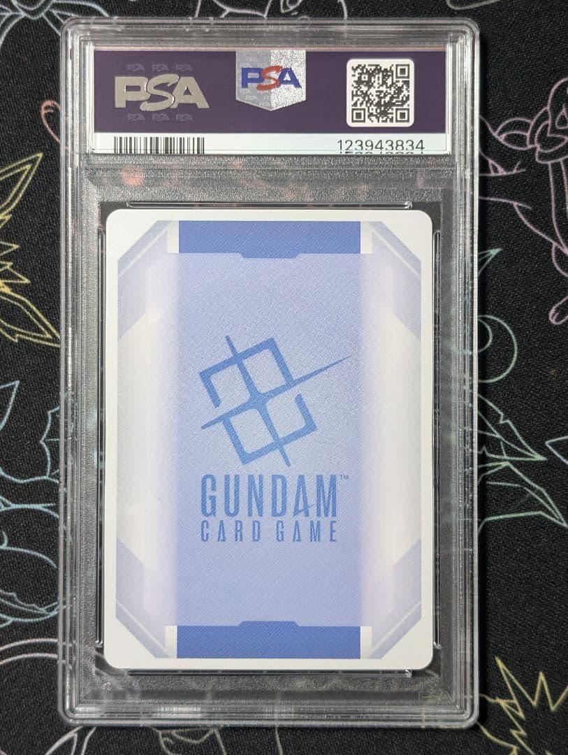 ガンダムカードゲーム β版　スレッタ‪・マーキュリー　パラレル PSA10