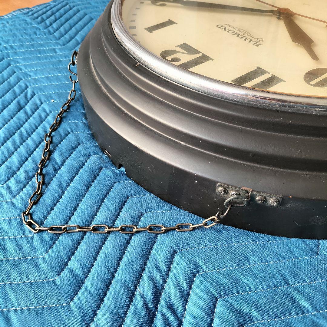 インテリア時計 1930's Hammond Synchronous Wall Clock