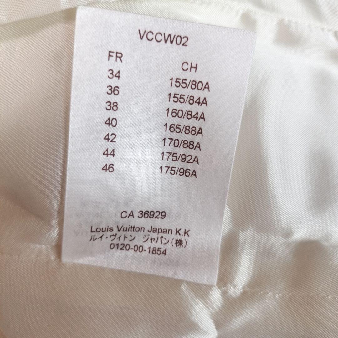 未使用 LOUIS VUITTON 2016 ルイヴィトン シルク ベスト