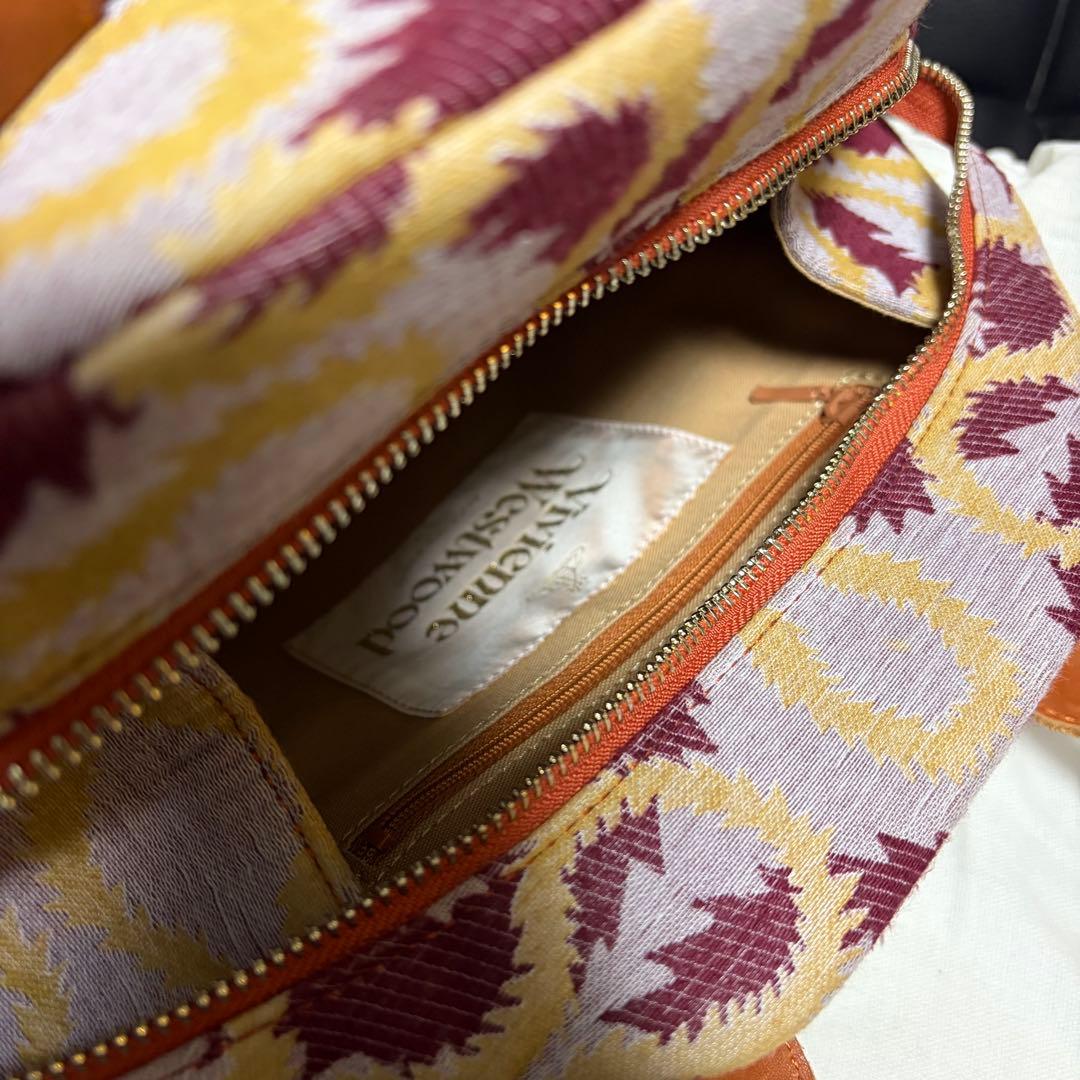 ヴィヴィアンウエストウッド ハンドバッグ ヤスミンバッグ スクイグル柄