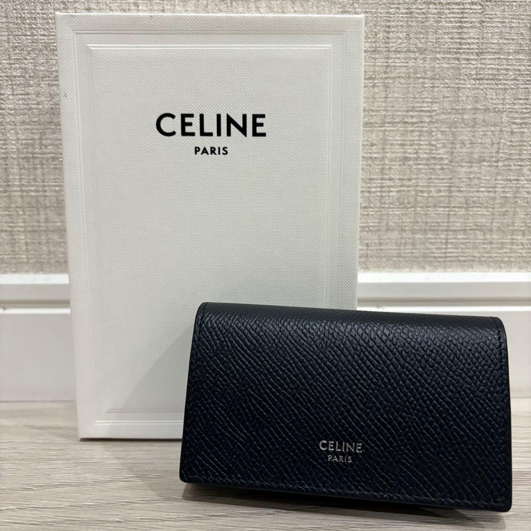 CELINE キーケース グレインドカーフスキン CELINE セリーヌ キーケース グレインドカーフスキン ☆国内発送