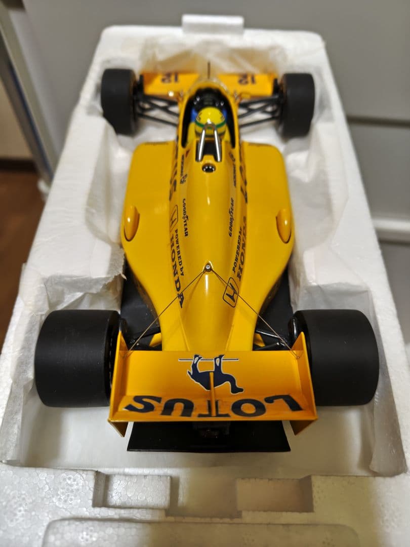 アイルトン・セナ　ロータス・ホンダ９９Ｔ チーム仕様