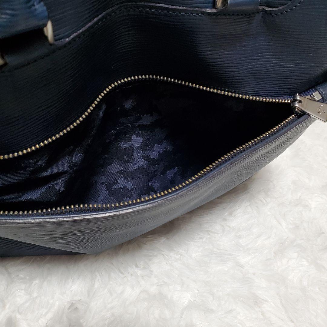 美品✨アニアリ　ビジネスバッグ　ブリーフケース　ネイビー　kaz1113