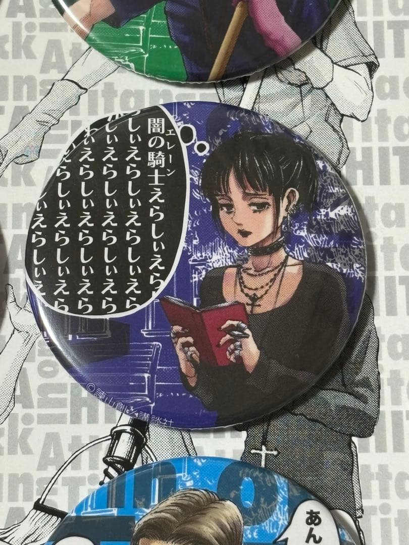 進撃のスクールカースト ミカサ 日田 限定 缶バッジ 進撃の巨人 - メルカリ