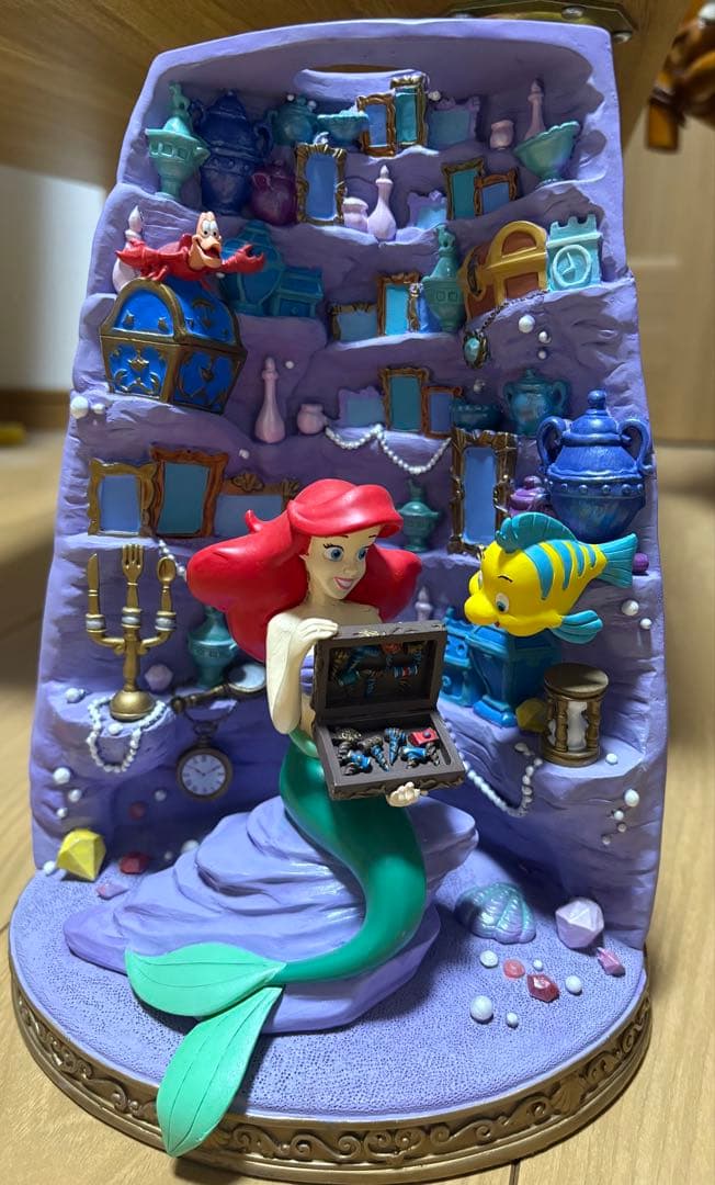 アリエル ディズニーストア アクセサリースタンド アリエル ジュエリースタンド スマホスタンド 3点セット ディズニーストア