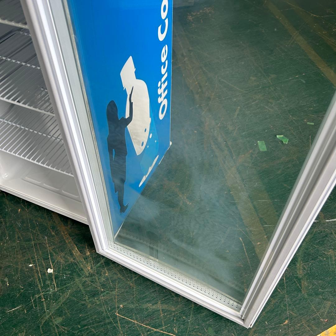 160業務用 冷蔵ショーケース オフィスコンビニ XW-105 左右開き 小型