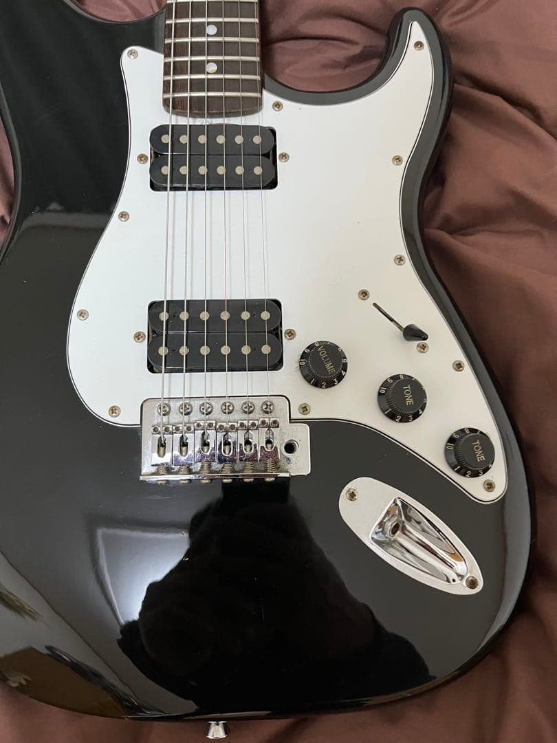 【調整済】Juno ジュノ　ストラト　2ハム　HH エレキギター