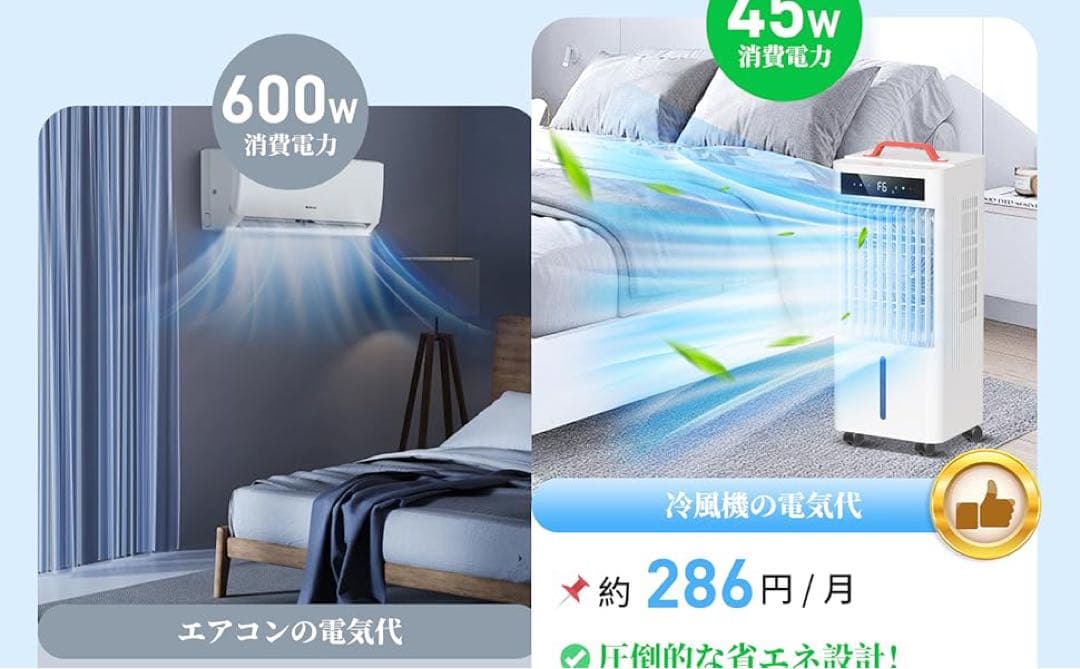 新品未開封‼️スポットクーラー ポータブルクーラー　瞬間冷却 10L大容量