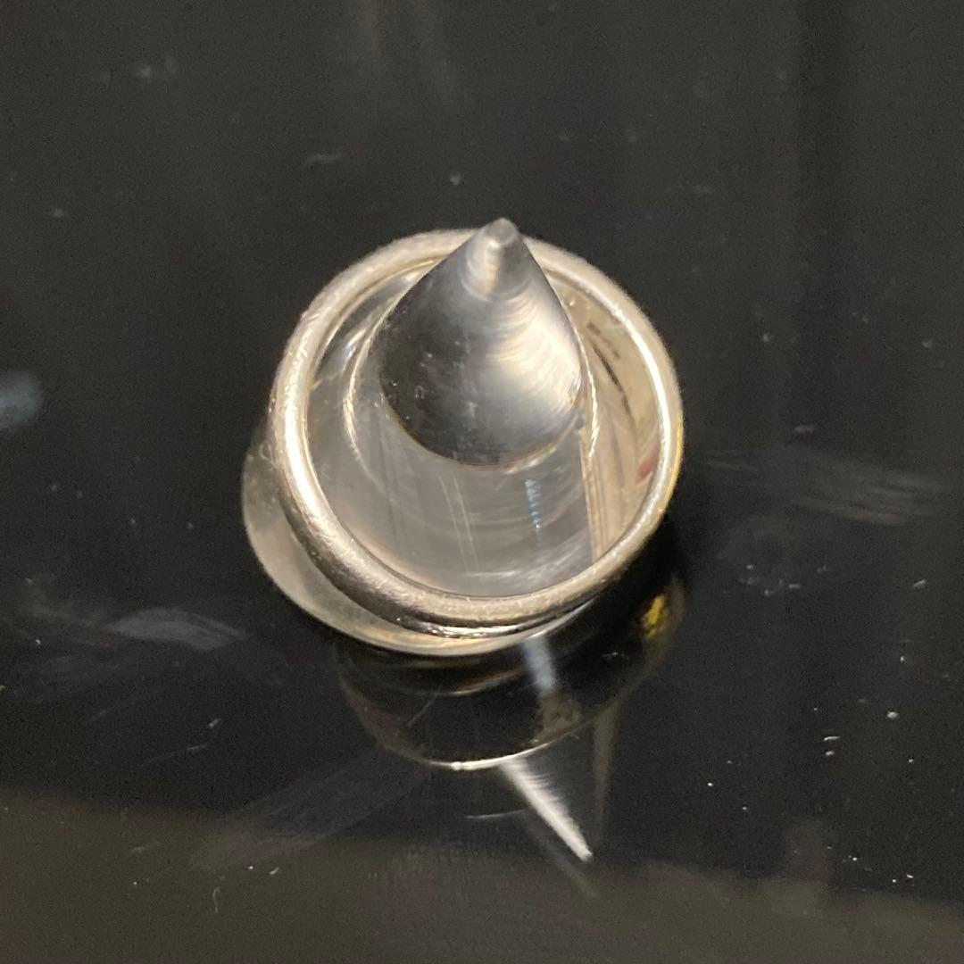 STUSSY シルバーリング INCREASE THE PEACE 指輪　19