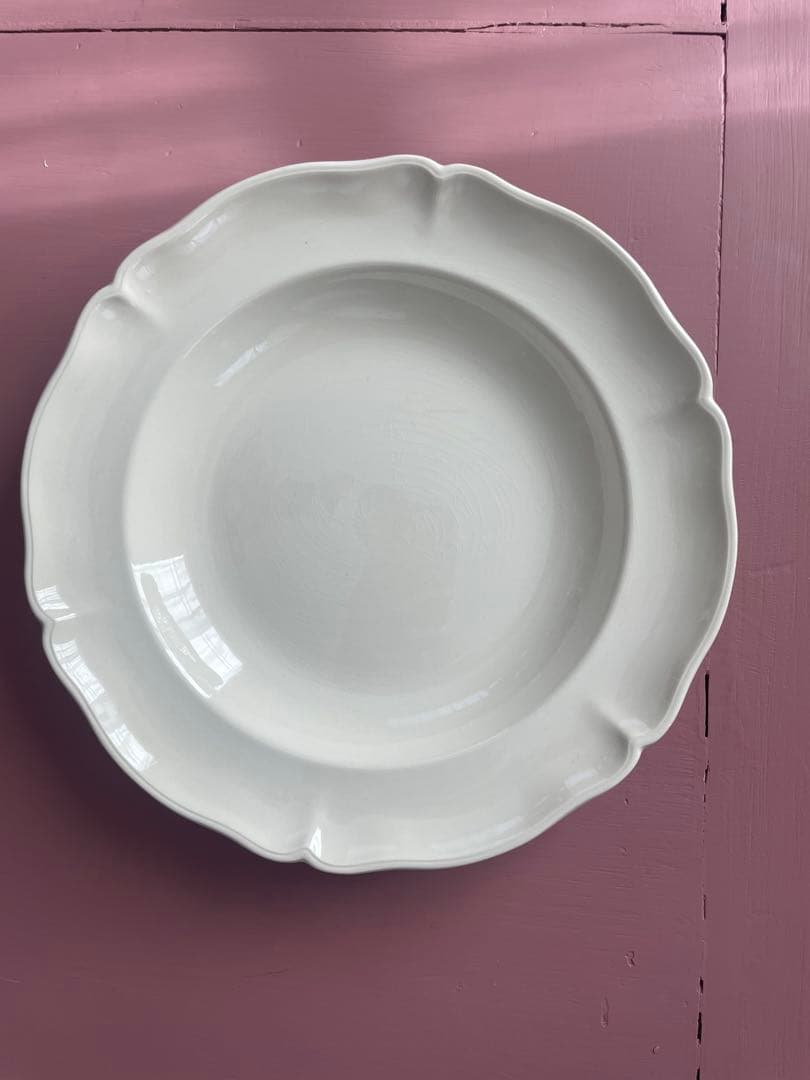 Villeroy&Boch（ビレロイ＆ボッホ）白いアンティークプレート Villeroy&Boch（ビレロイアンドボッホ） ビレロイ ボッホ プレート