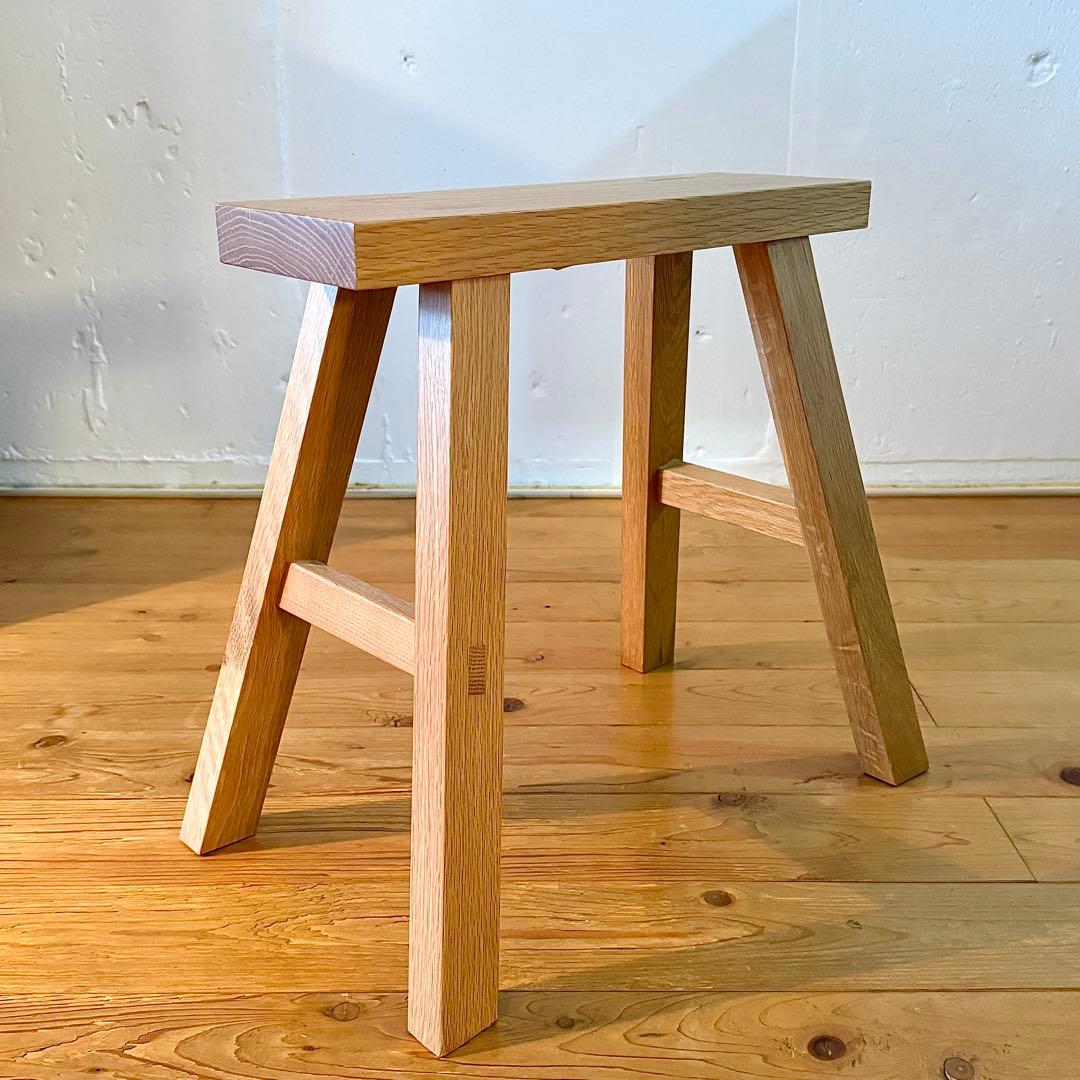 無印良品　無垢オーク材 ベンチ・小