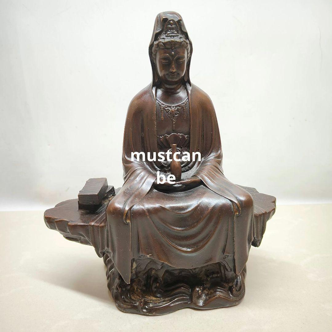 地蔵 菩薩 観音 銅製 仏像 彫刻 置物 開運 風水
