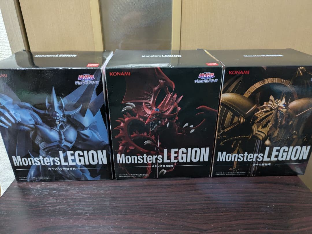 遊戯王 Monsters LEGION オベリスク オシリス ラー フィギュア - メルカリ