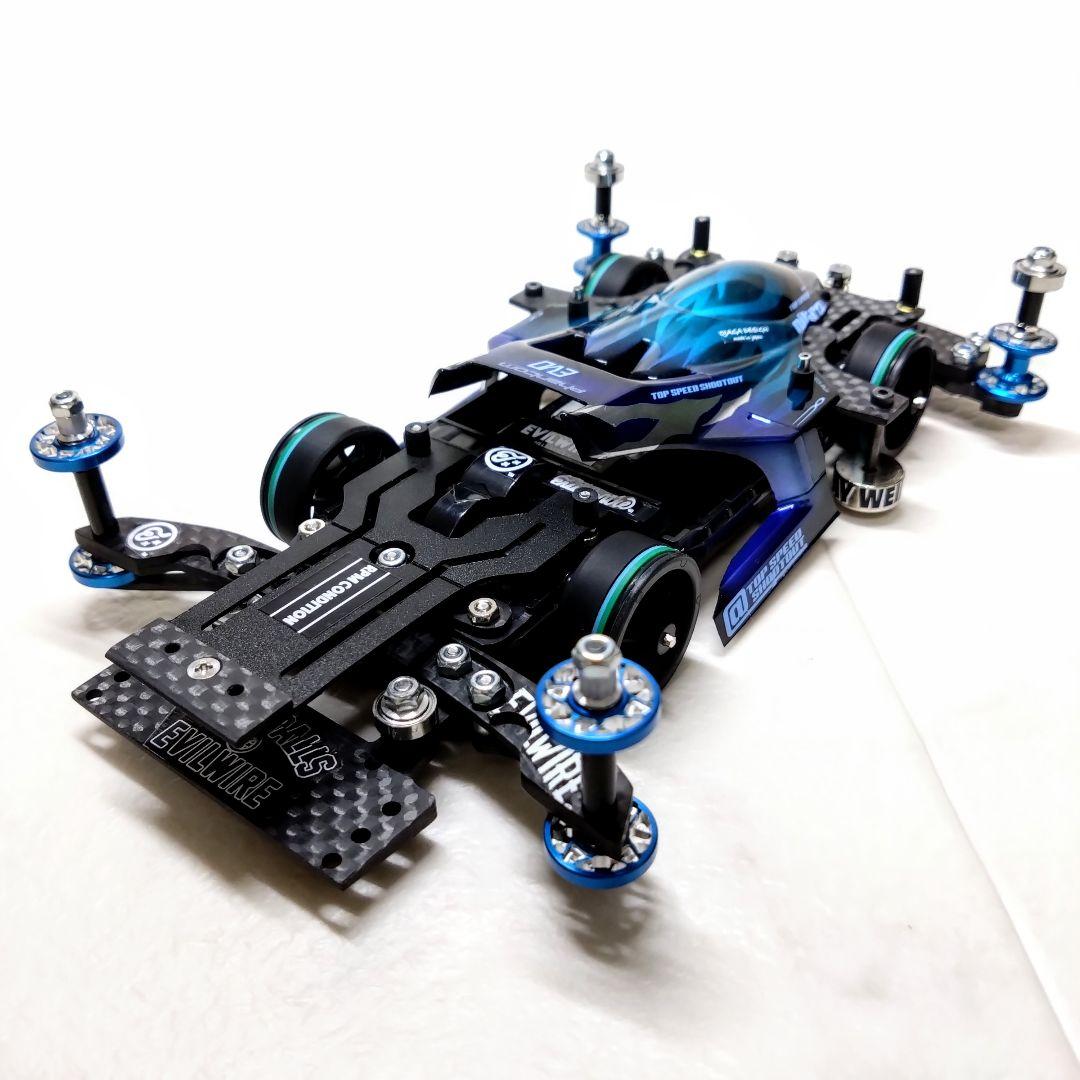 ミニ四駆 完成品 サンダーショット MSフレキ - メルカリ