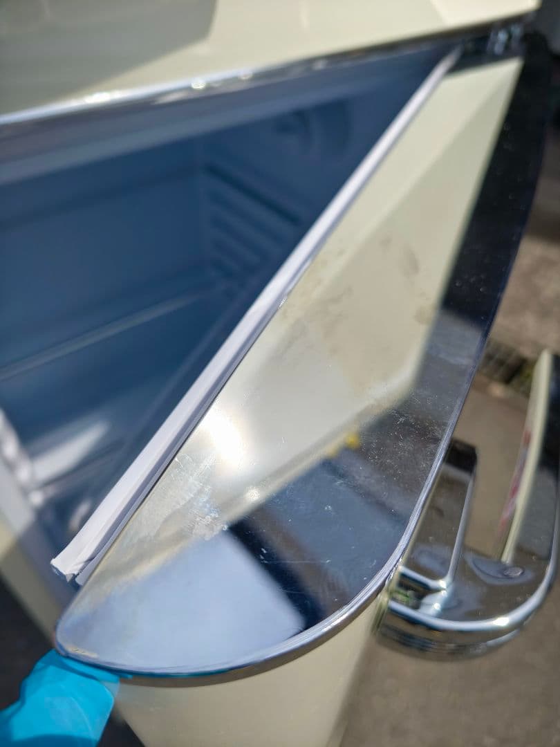 関東限 23年 条件で配送無 レトロ冷蔵庫 レトロデザイン冷蔵庫 冷蔵庫 2ドア