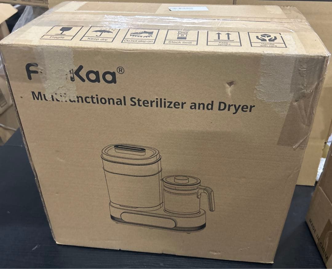 開封済 未使用品】FeeKaa 多機能ボトルウォーマー ミルクウォーマー 緑白