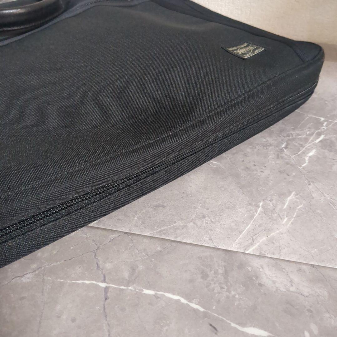 美品☆PORTER ブラック ビジネスバッグ ポーター 2Way B4収納