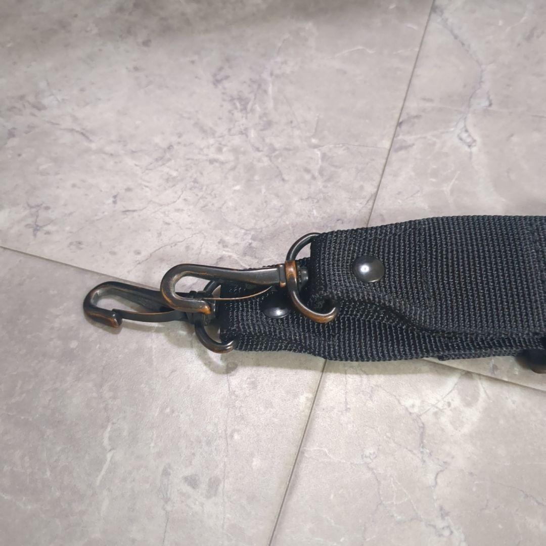 美品☆PORTER ブラック ビジネスバッグ ポーター 2Way B4収納