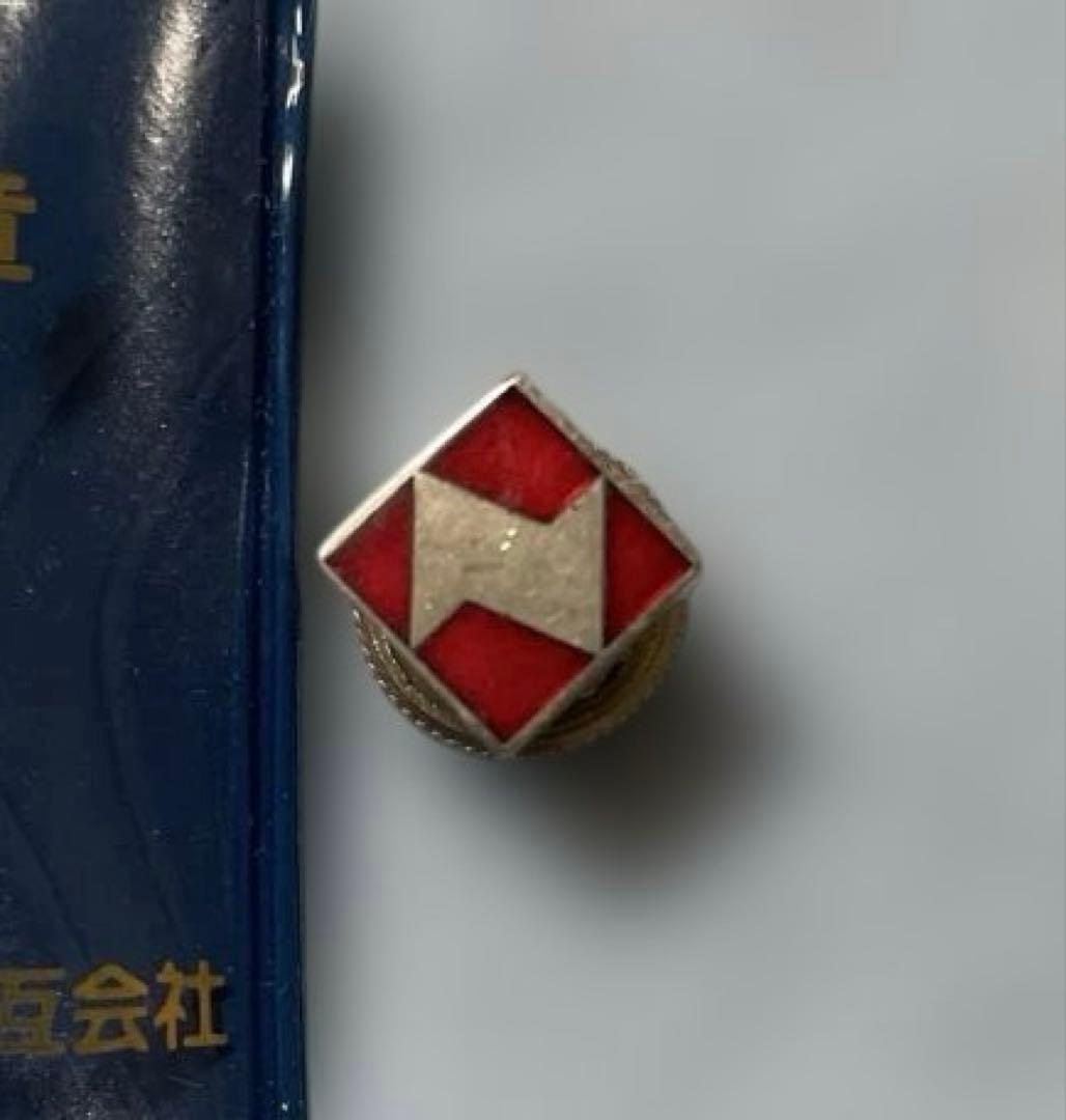 日本生命 社章 バッジ 3つセット 当時物 ビンテージ品 袋付き 日本生命