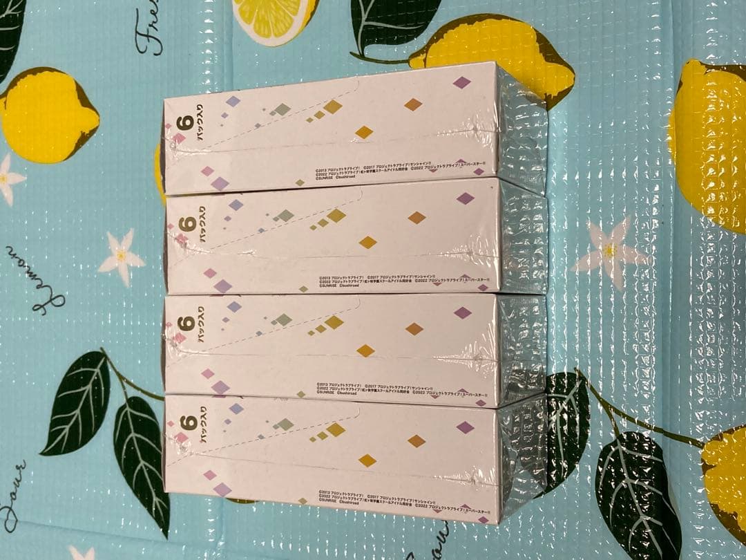 ラブライブスクフェスシリーズ感謝祭2022年4個 シュリンク付き