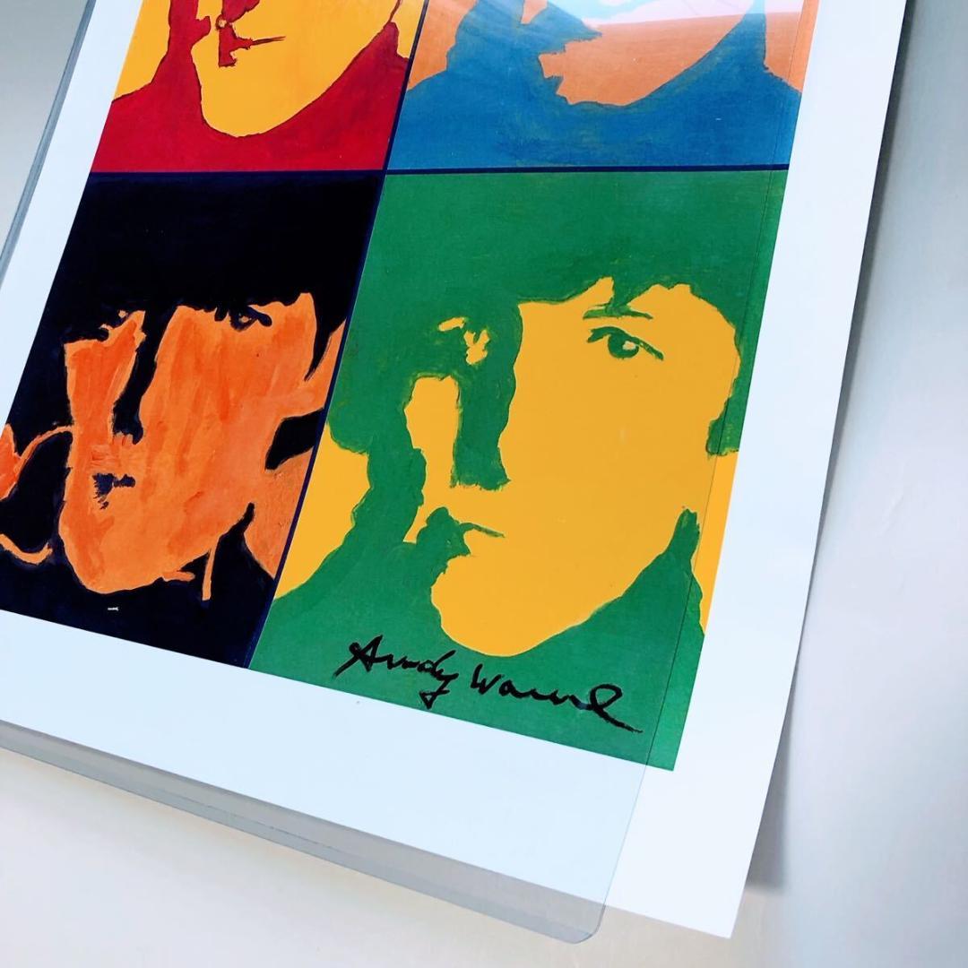 3941 美品 アンディ ウォーホル リトグラフ ビートルズ 300枚 限定