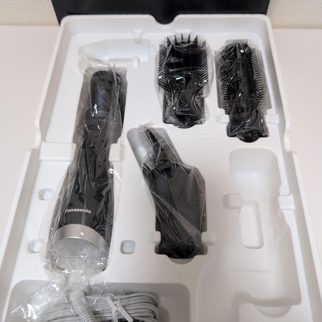 【美品】パナソニック EH-KN0J-A くるくるドライヤーナノケア