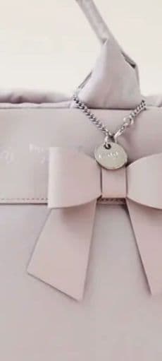 IANNE 【軽量＆撥水パフ素材】オペラ、ライラック2wayバック