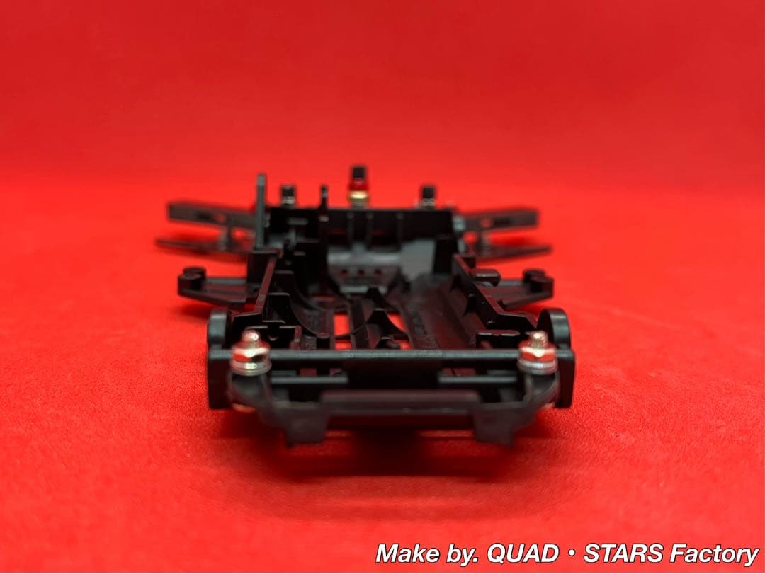 【ミニ四駆・VZシャーシ用】1軸リヤアンカー　J-CUP2022／カーボン