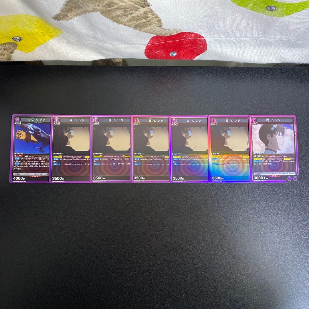 B145】ユニオンアリーナ エヴァンゲリオン SR多数 157枚まとめ売り