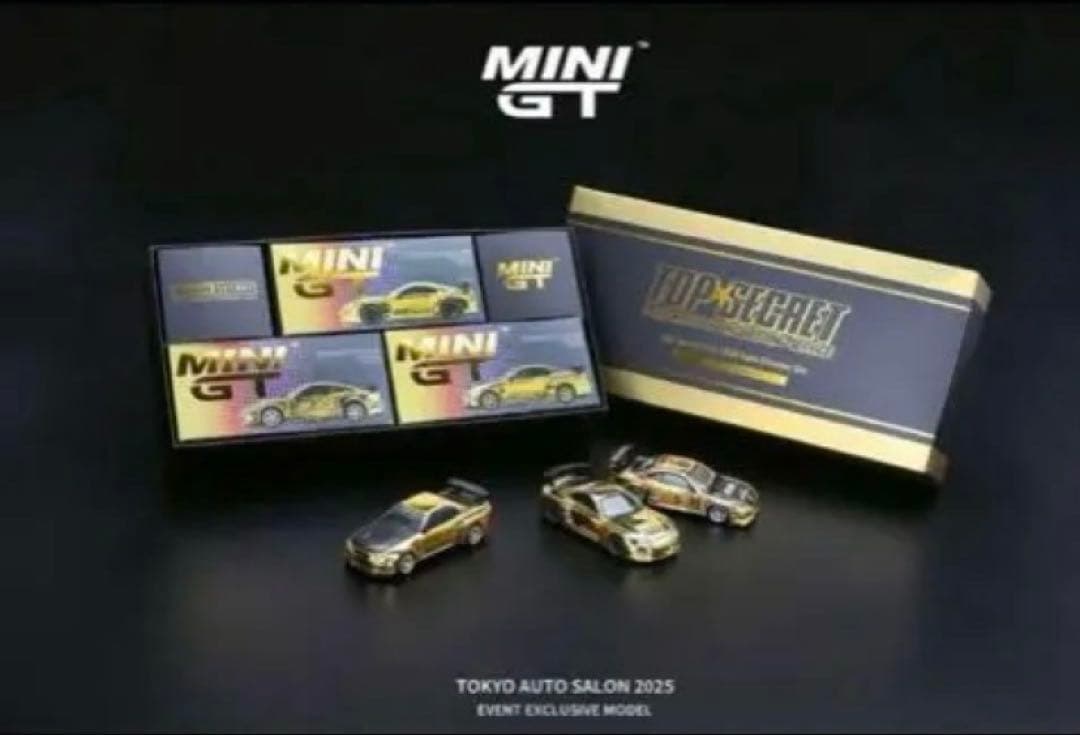 MINI GT TOP SECRET 東京オートサロン ミニカー 3台セット