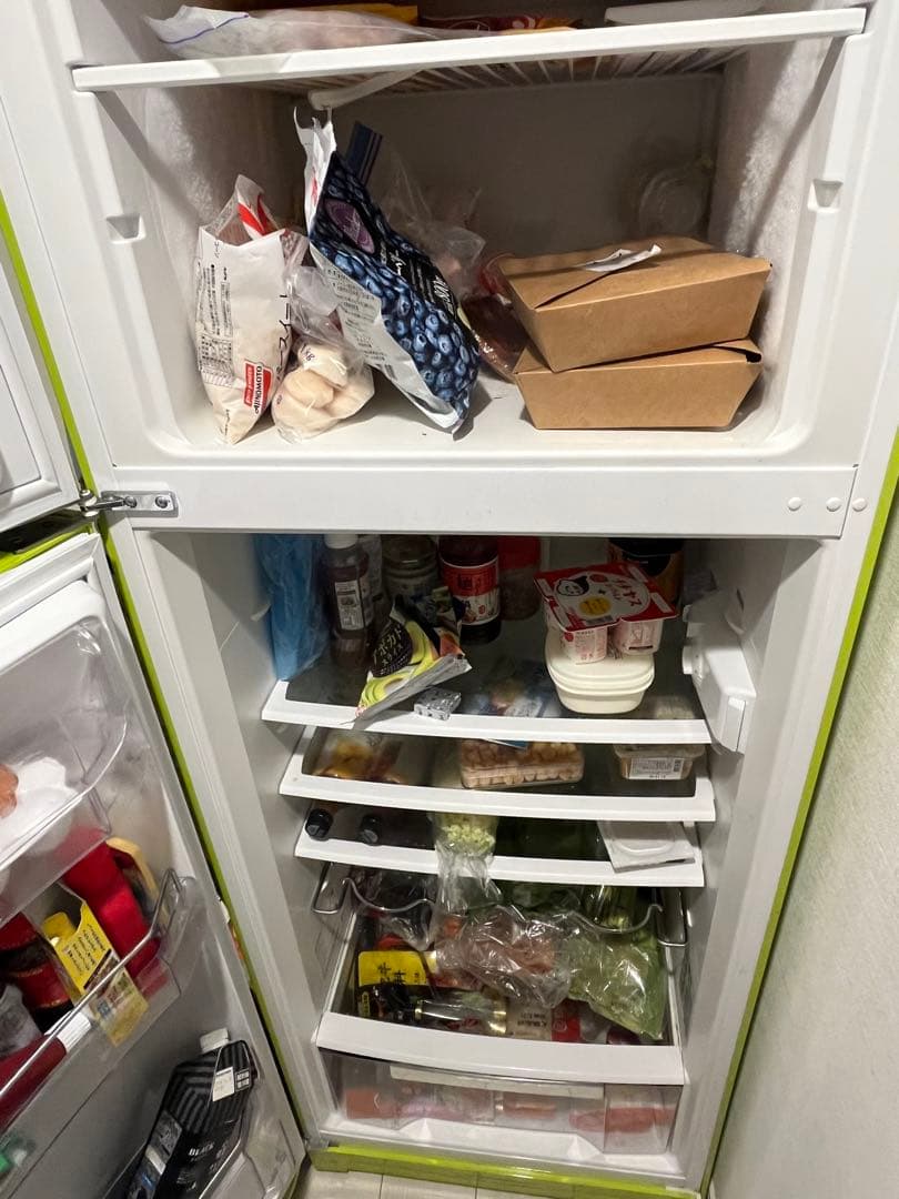 732 AQUA 冷蔵庫容量135L 2024年製小型一人暮らし同棲向け