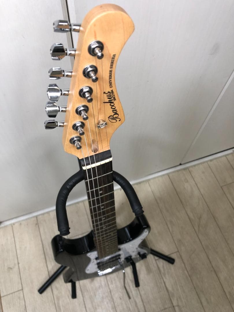 ミニエレキギター Bacchus GS-Mini ストラトキャスター アーム付