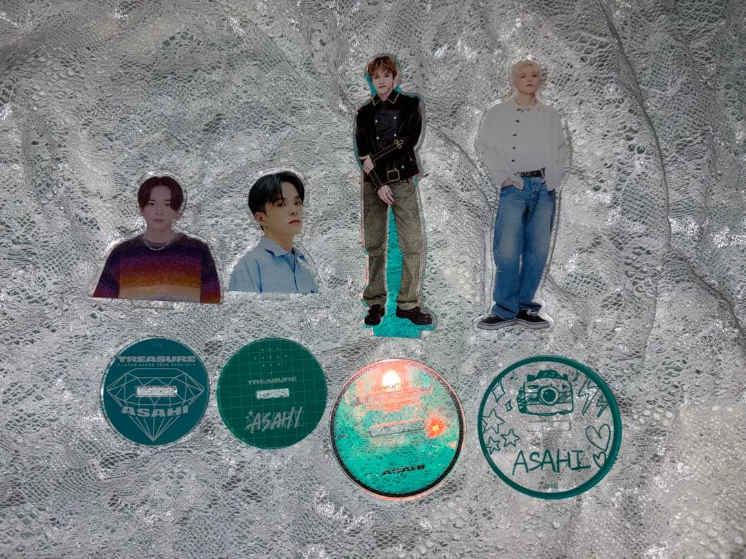 treasure アサヒ　ASAHI 18点まとめ売り　グッズ　アクスタ　ぬい