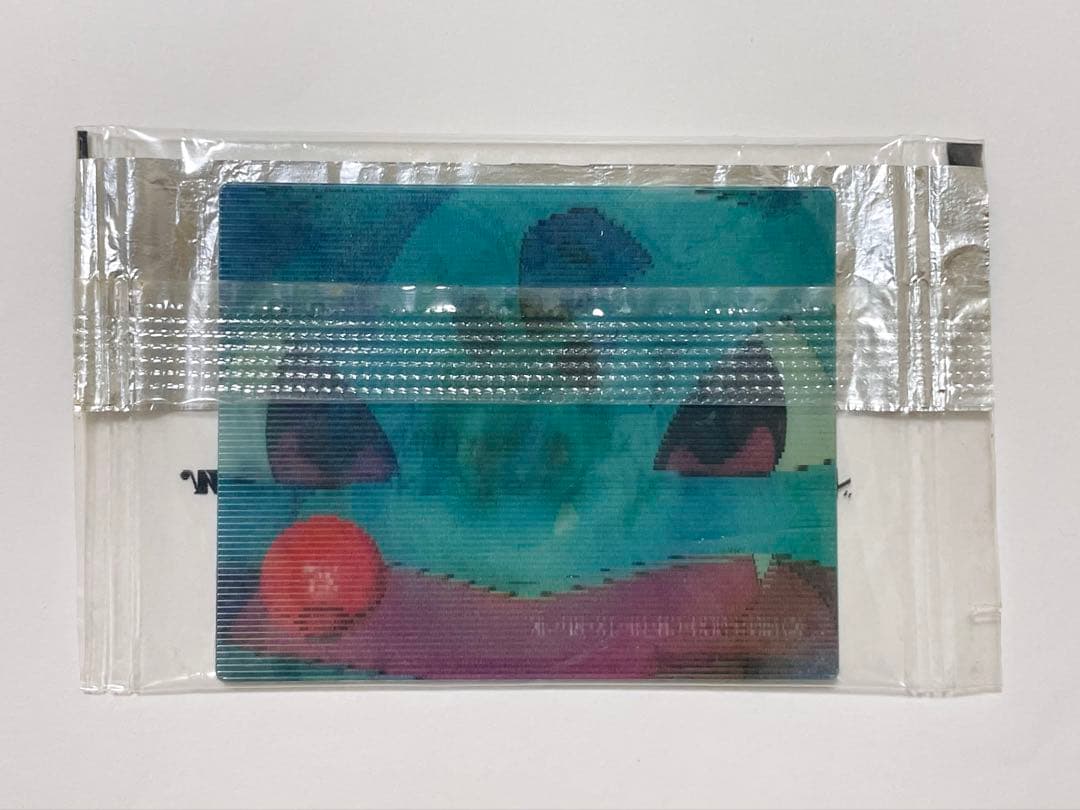 未開封 明治 スーパーチェンジカード 第1弾 フシギダネ