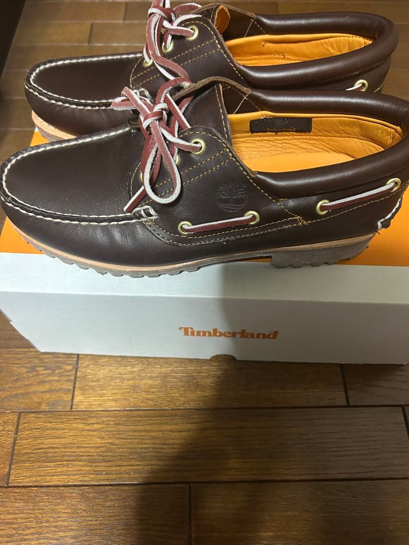 ティンバーランド 3eye モカシン ブラウン