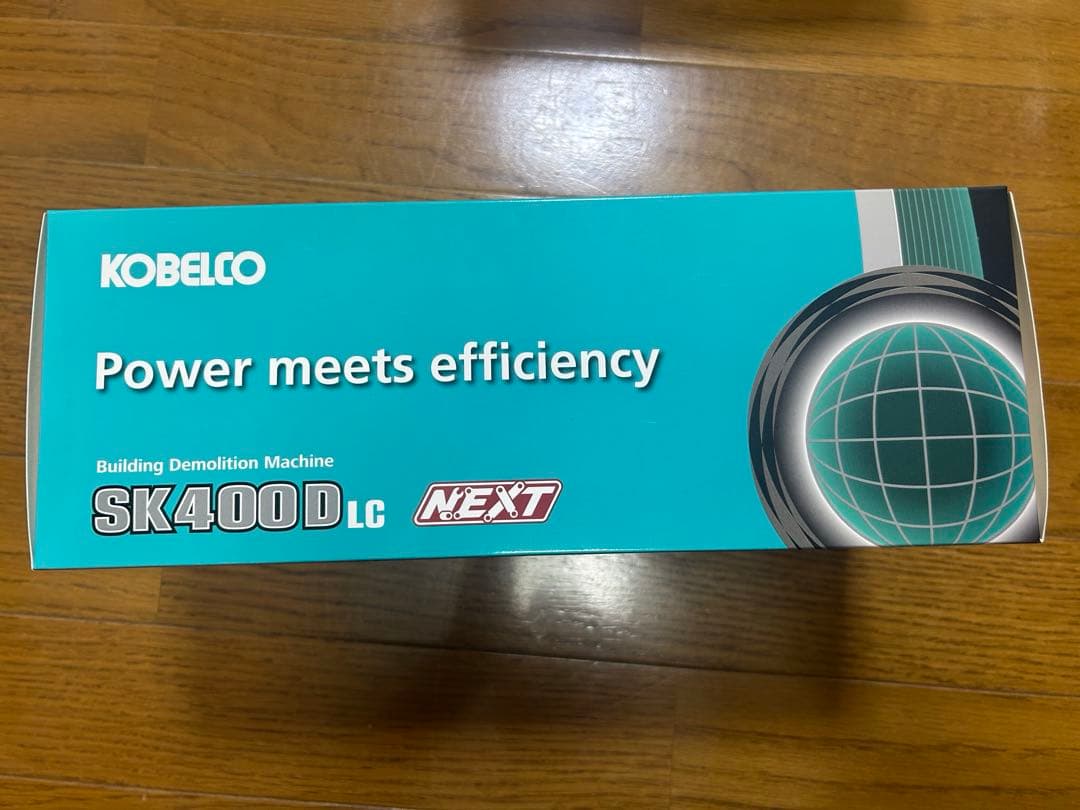 新品 1/50 コベルコSK400DLCセパレートブーム おまけ付き