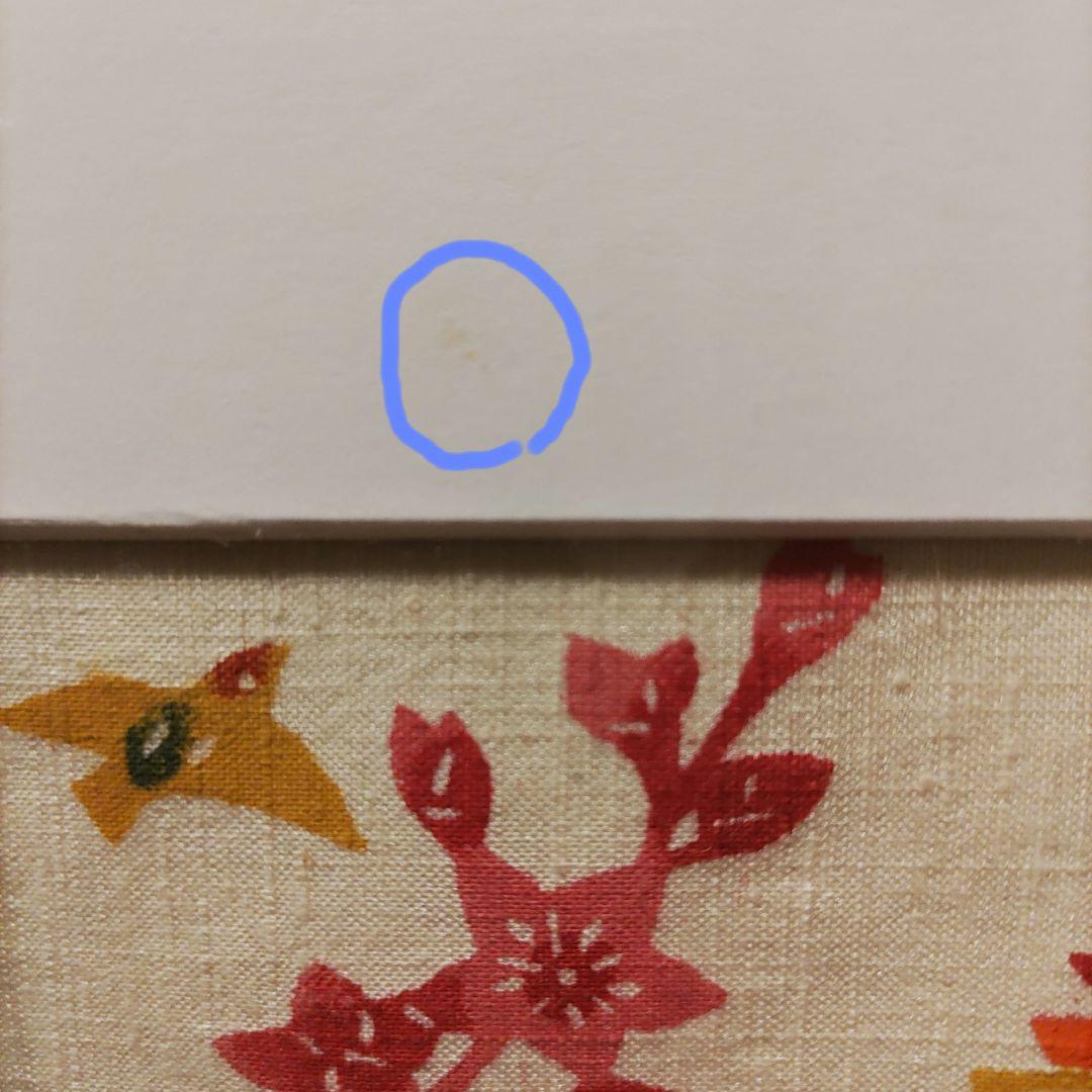 coco　お雛様　型染め額